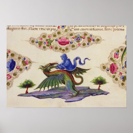 A Genie and Winged Monster ポスター (正面)