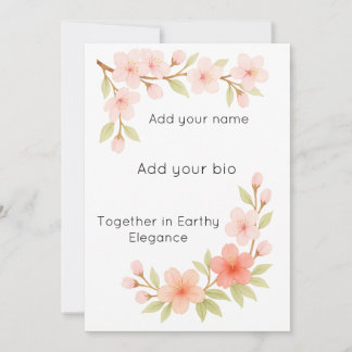 A gentle bloom to mark new beginnings. シーズンカード