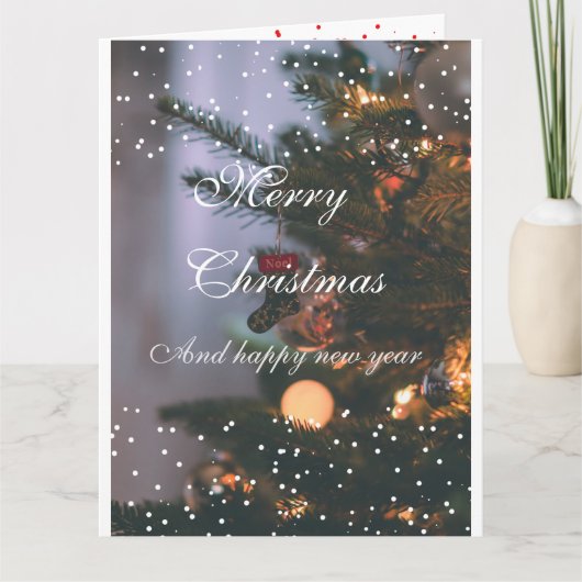 A Gentle Christmas Wish カード (正面)