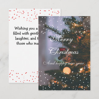 A Gentle Christmas Wish カード