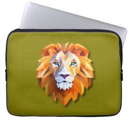 A GEOMETRIC LION laptop sleeve ラップトップスリーブ