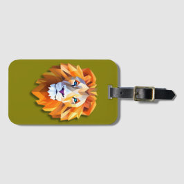 A GEOMETRIC LION Luggage Tag ラゲッジタグ