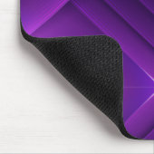 A geometric, purple mouse pad featuring layered  マウスパッド (コーナー)