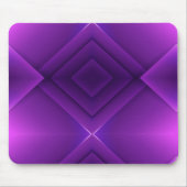 A geometric, purple mouse pad featuring layered  マウスパッド (正面)