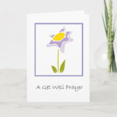A Get Well祈りの言葉 カード (正面)