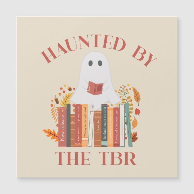 A Ghost Haunted by the TBR (正面)