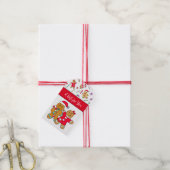 A Gift for Youジンジャーブレッドマン ギフトタグ (より糸付き)