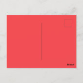 A Gingerbread Christmas Recipe Postcard ポストカード (裏面)