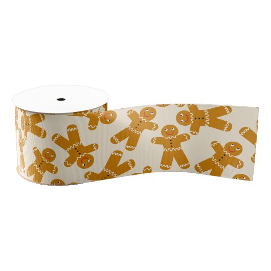 A Gingerbread Cookie グログランリボン (リール)