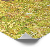 A Girl編み物1888 (キャンバス上の油) ポスター (角)