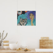 A Girl and her Wolfのポスター ポスター (キッチン)