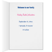 A Girl Dual Photo文字誕生カスタム発表 (内側 (右))