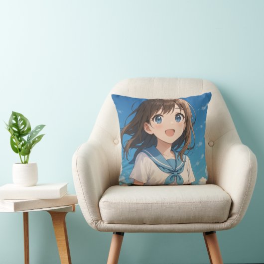 A Girl under the Summer Sky クッション (椅子)