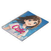 A Girl under the Summer Sky ノートブック (左側)