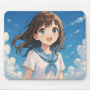 A Girl under the Summer Sky マウスパッド