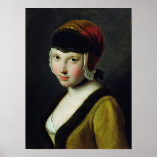 A girl with a black mask ポスター (正面)