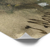 A Girl with Flower on the Grass (1878)  ポスター (角)