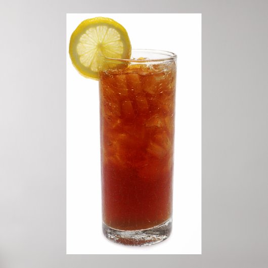 A Glass of Iced Tea ポスター (正面)