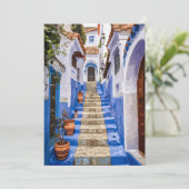 A Glimpse Back: Chefchaouen's Vintage Treasures 招待状 (スタンド正面)