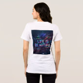 A Glitch in the Machine トライブレンドＴシャツ (裏面全面)