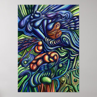 A Going Of Things,デジタル抽象芸術ポスター ポスター