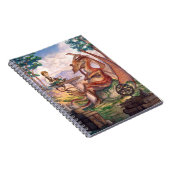 "A Golden Afternoon" Classic Notebook ノートブック (右側)