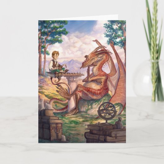 “A Golden Afternoon” Greeting Card カード (正面)