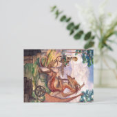 “A Golden Afternoon” Postcard ポストカード (スタンド正面)