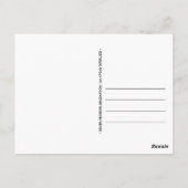 “A Golden Afternoon” Postcard ポストカード (裏面)