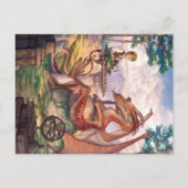 “A Golden Afternoon” Postcard ポストカード (正面)