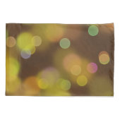 A Golden Christmas Pattern on  Fawn Brown 枕カバー (裏面)