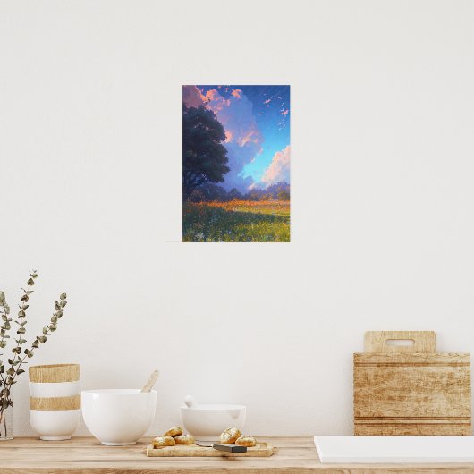 A Golden Clearing in the Forest ポスター (キッチン)