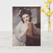 A Good Book カード (黄色い花)