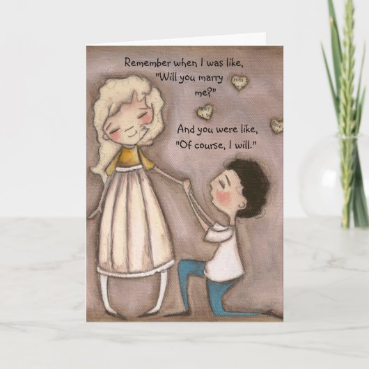 A Good Day – アニバーサリーカード カード (正面)