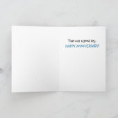 A Good Day – アニバーサリーカード カード (内部)