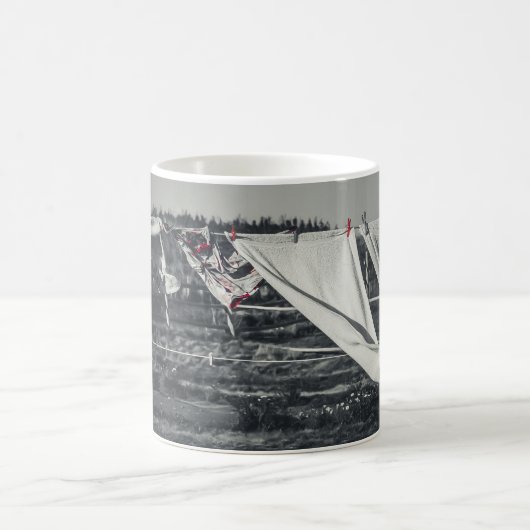 A good day for laundry Mug  コーヒーマグカップ (中央)