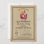 A Good Old Fashioned Bachelor Party 招待状 (正面)