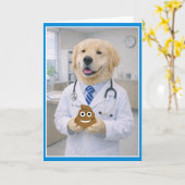 A Good Poop Get Well Card  POA-2 カード (黄色い花)