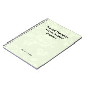 A Good Therapist Makes Healing Possible ノートブック (左側)