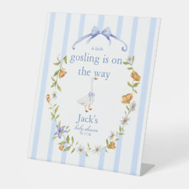 a gosling blue 台座サイン