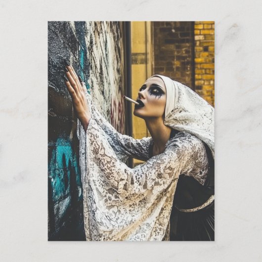 A Goth Nun ポストカード (正面)