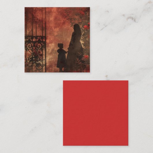 A Gothic Mother Series Design #3 スクエア名刺 (正面/裏面)