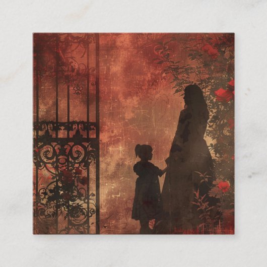 A Gothic Mother Series Design #3 スクエア名刺 (正面)