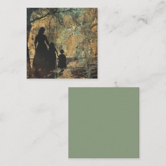 A Gothic Mother Series Design #9 スクエア名刺 (正面/裏面)