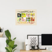 A Grandchilds笑い引用文8 Photo Collage Almond ポスター (ホームオフィス)