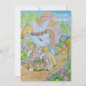 A GRANDDAUGHTER'S PERSONALIZED EASTER CARD  シーズンカード (正面)