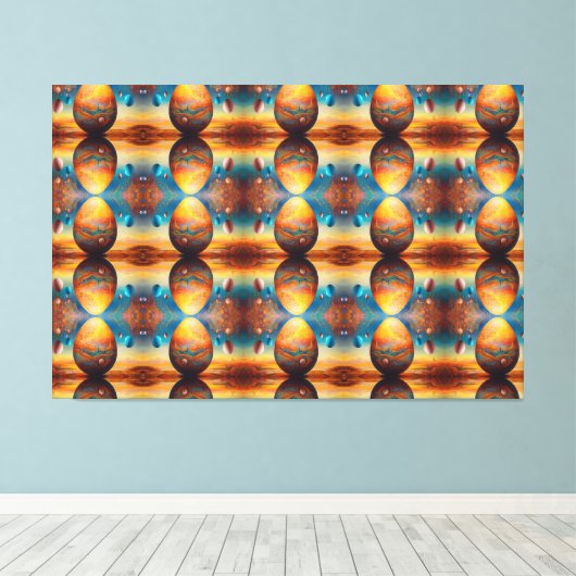 A grande Páscoa. キャンバスプリント (インサイチュ (ウッドフロア))