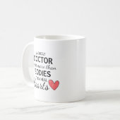 A Great Doctor Heals Hearts Personalized コーヒーマグカップ (正面左)