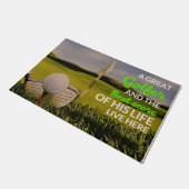 A Great Golfer Doormat, Golf Player ドアマット (アングル)