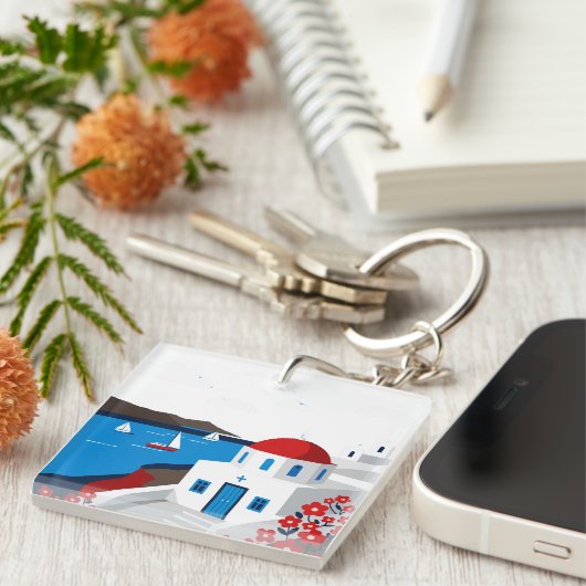 A Greek island キーホルダー (正面右)